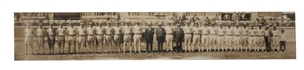1926 Toronto Maple Leafs Team Panorama featuring Carl Hubbell from the Collection of pitcher Lefty Stewart